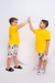 Conjunto Masculino Short Estampado e blusa lisa - ME Kids Moda