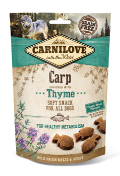 Carnilove Soft Snack Carpa com Tomilho - 200g