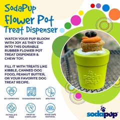 SodaPup Flower Pot - Verde - loja online