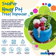 SodaPup Honey Pot - Azul - HORN UND HUF