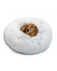 Donut Bed Shag Frost Pequena - 58cm x 58cm