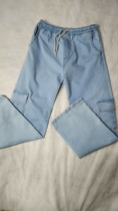 CALÇA CARGO JEANS