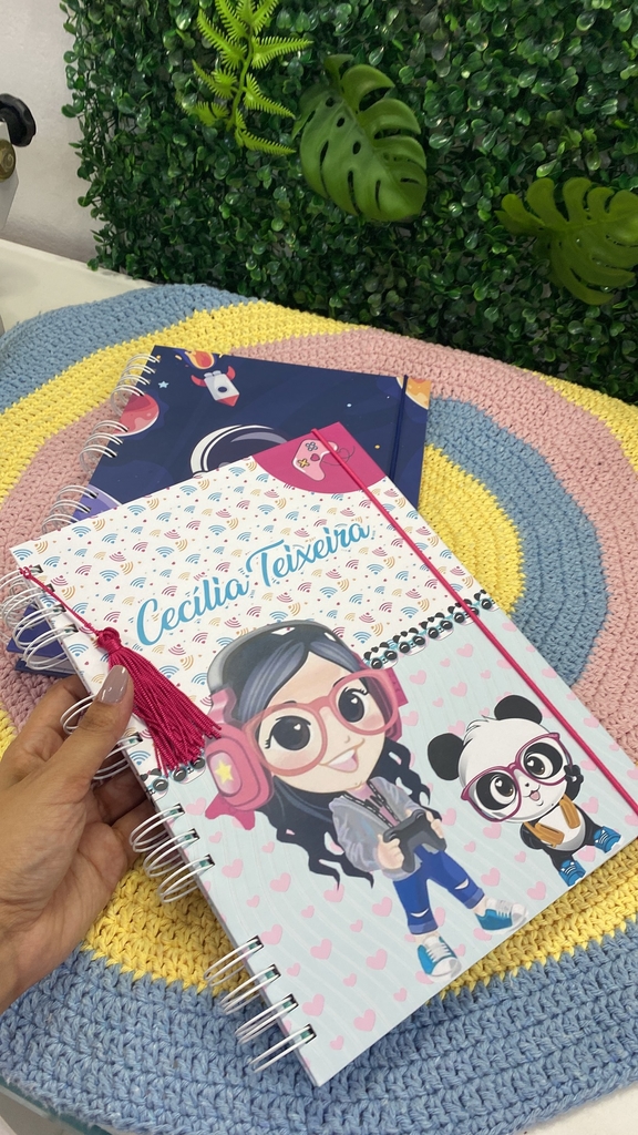 Caderno Sketchbook personalizado - Yuno Gasai 1 (pequeno) - Folha branca ⋆  Loja Uiclap