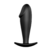 Plug Anal em Silicone Macio e Formato de Glande 10x3cm Preto - Pretty Love Sexy Import