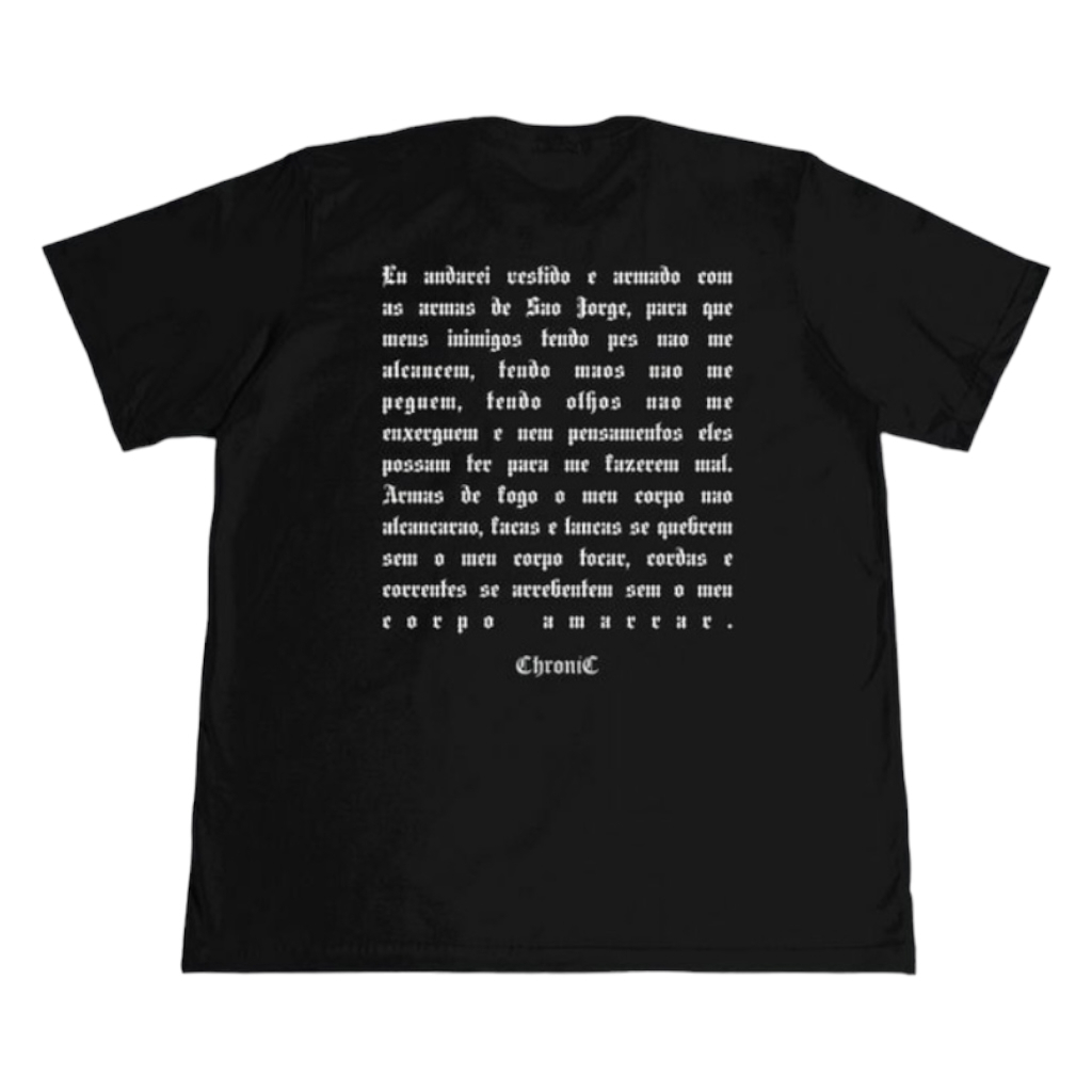 Camiseta Chronic São Jorge Guerreiro 3489 - Loja de roupas streetwear