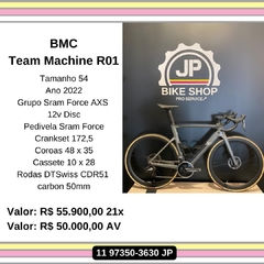 BMC Team Machine R01 Tamanho 54 - comprar online
