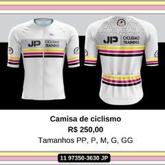 Camisa JP Ciclismo Training Branca - comprar online