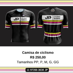 Camisa JP Ciclismo Training Preta - comprar online