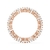 Anel Swarovski Vittore Pear 5586161 - Cor Rose Gold N. 58 na internet