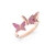 Anel Swarovski Lilia 5636417 - Cor Rose Gold N. 55 na internet