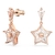 Brinco Swarovski Stella 5645466 - Cor Rose Gold - loja online