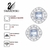 Brinco Swarovski Angelic Square 5352048 - Cor Prata - comprar online