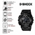 Relógio Casio G-Shock Masculino Anadigi Preto GA-100CF-1ADR - comprar online