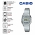 Relógio Casio Feminino Digital Vintage Prata LA670WA-7DF na internet