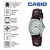 Relógio Casio Feminino Analógico Prata LTP-V002L-7B2UDF na internet