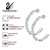 Brinco Swarovski Deluxe Mixed Hoop Pierced 5562128 na internet