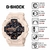 Relógio Casio G-Shock Feminino Anadigi Salmão GMA-S140M-4ADR - Revenda Relógios