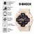 Relógio Casio G-Shock Feminino Anadigi Salmão GMA-S140M-4ADR na internet