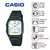 Relógio Casio Unissex Anadigi Vintage Preto AW-48HE-7AVDF na internet