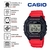 Relógio Casio Unissex Digital Vermelho W-218H-4BVDF - Revenda Relógios