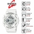 Relógio Casio G-Shock Masculino Anadigi Branco GA-110MW-7ADR - Revenda Relógios