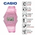 Relógio Casio Feminino Digital Rosa F-91WS-4DF - Revenda Relógios