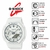 Relógio Casio G-Shock Feminino Anadigi Branco GMA-S2100-7ADR - Revenda Relógios