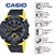 Relógio Casio G-Shock Masculino Anadigi Preto/Amarelo GA-2000-1A9DR - Revenda Relógios