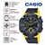 Relógio Casio G-Shock Masculino Anadigi Preto/Amarelo GA-2000-1A9DR na internet