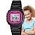 Relógio Casio Infantil Digital Standard Preto LA-20WH-4ADF