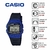 Relógio Casio Unissex Digital Azul F-91WM-2ADF - loja online