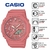 Relógio Casio G-Shock Feminino Anadigi Salmão GMA-S2100-4A2DR - Revenda Relógios