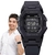 Relógio Casio G-Shock Masculino Esportivo Contador de passos Bluetooth 5 Alarmes Digital GD-B500-1DR