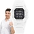 Relógio Casio G-Shock Masculino Esportivo Contador de passos Bluetooth 5 Alarmes Digital GD-B500-7DR