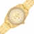 Relógio de Pulso Orient Feminino Automático Mecanico Pequeno Redondo Casual Dourado NH6GG006 C1KX