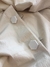 ganchos de cortina de resina hexagonal blanco