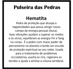 Pulseira 7 Chakras - Base Hematita na internet