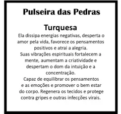 Pulseira Orixás - Base Turquesa na internet