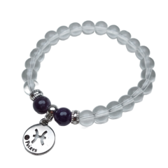 Pulseira Signos Peixes Cristal