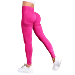 Calça Legging Empina Bumbum Rosa