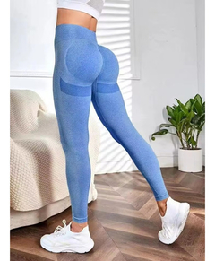 Calça Legging Empina Bumbum Azul - Arzen