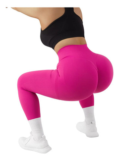 Calça Legging Empina Bumbum Rosa - Arzen