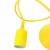 Pendente Led Soquete E27 Colorido - Amarelo - loja online