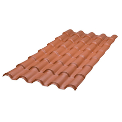 Telha Colonial PVC Terracota 3,94 X 5 - A Unidade