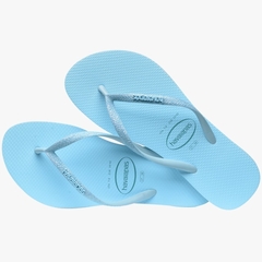 Havaianas Slim Glitter Neon na internet