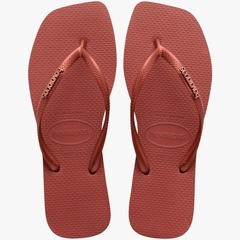 Havaianas Slim Square Logo Metallic