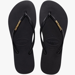 Havaianas Slim Logo Metallic