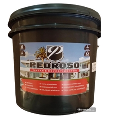 Grafiato ou Textura Riscada Massas Pedroso Balde 23 kg