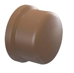 Cap PVC Marrom Soldável 1.1/2" 50mm Fortlev