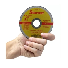 Disco de Corte de 4.1/2 Pol. para Aço Inox - STARRETT - comprar online